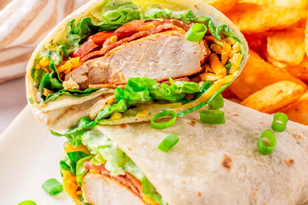 Fresh wraps Quincy MA - Turkey wrap lunch